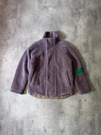 Acne Studios Teddy Fleece Oversize Jacket Purple Men - S