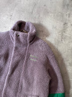 Acne Studios Teddy Fleece Oversize Jacket Purple Men - S