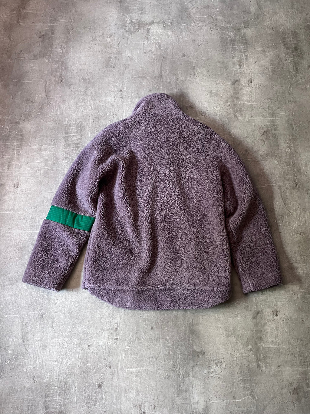 Acne Studios Teddy Fleece Oversize Jacket Purple Men - S
