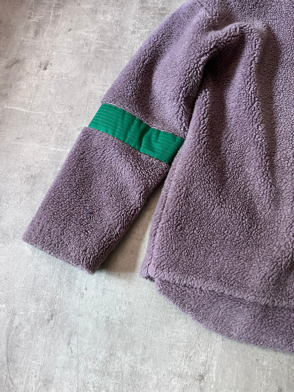 Acne Studios Teddy Fleece Oversize Jacket Purple Men - S