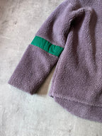Acne Studios Teddy Fleece Oversize Jacket Purple Men - S