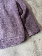 Acne Studios Teddy Fleece Oversize Jacket Purple Men - S