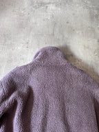 Acne Studios Teddy Fleece Oversize Jacket Purple Men - S