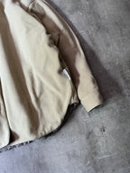 Acne Studios Reversible Fleece Overshirt Jacket Beige Men - L