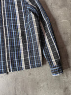S/S 2016 Acne Studios Malcom Wool Tartan Jacket Blue Men - M