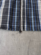 S/S 2016 Acne Studios Malcom Wool Tartan Jacket Blue Men - M