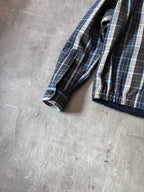 S/S 2016 Acne Studios Malcom Wool Tartan Jacket Blue Men - M