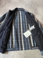 S/S 2016 Acne Studios Malcom Wool Tartan Jacket Blue Men - M