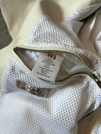 Hermes Lightweight Sport Leather Jacket White Men - L