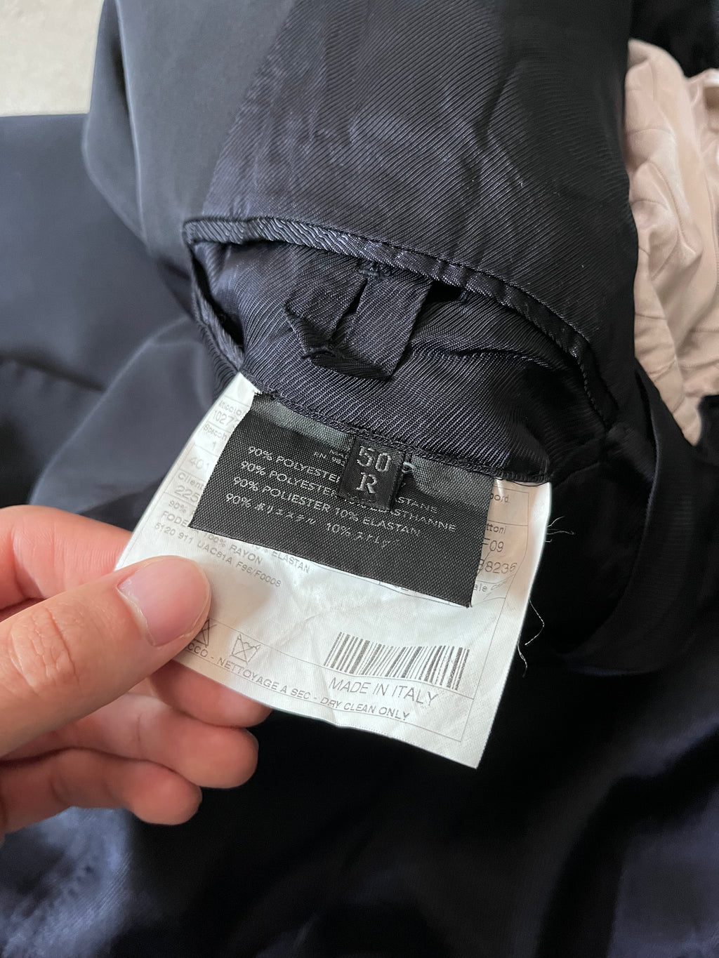 Prada Vintage Blazer Jacket Navy Men - M
