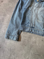 2014 Alexander McQueen Denim Jacket Blue Men - L