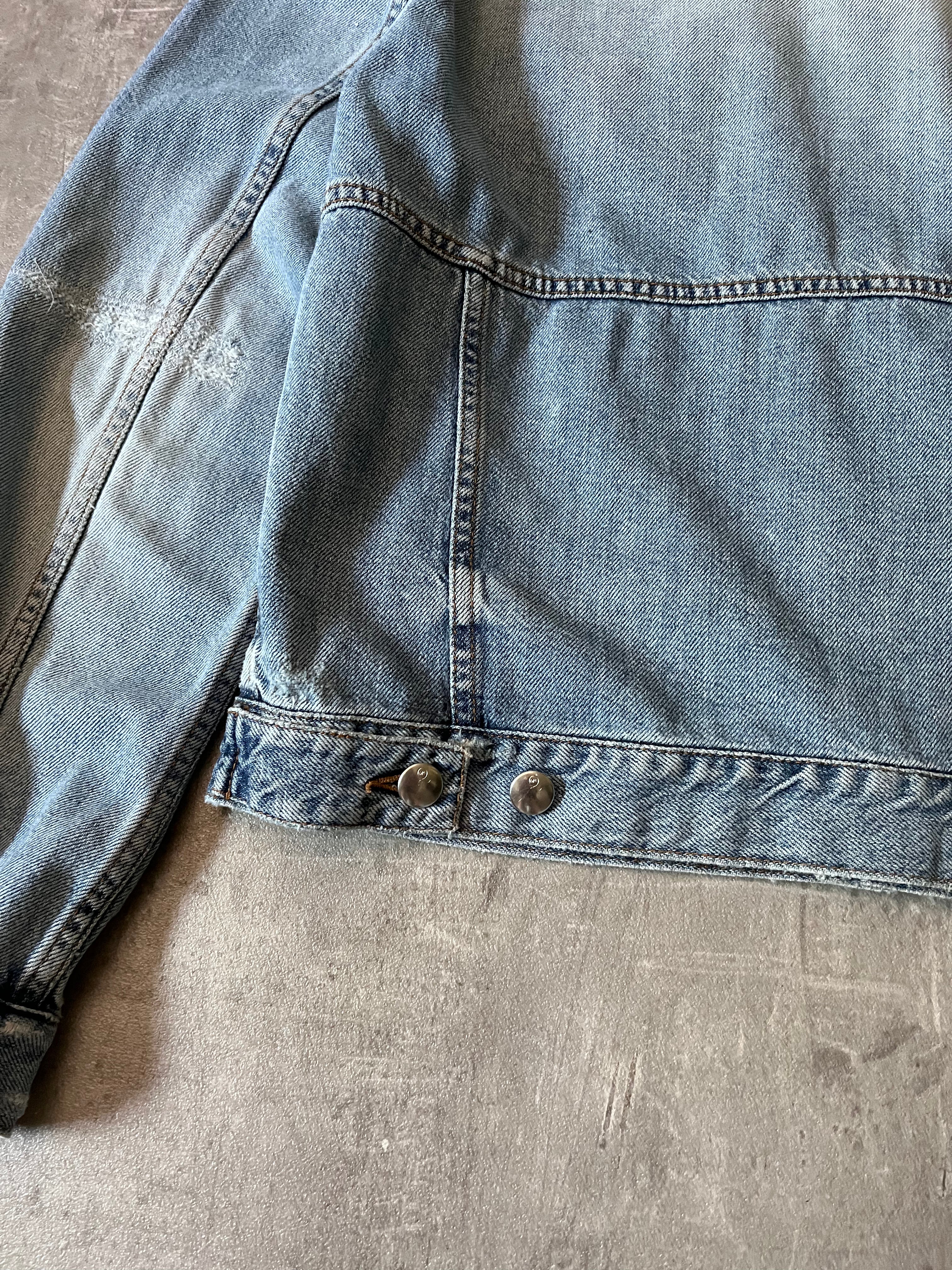 2014 Alexander McQueen Denim Jacket Blue Men - L