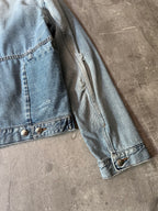 2014 Alexander McQueen Denim Jacket Blue Men - L