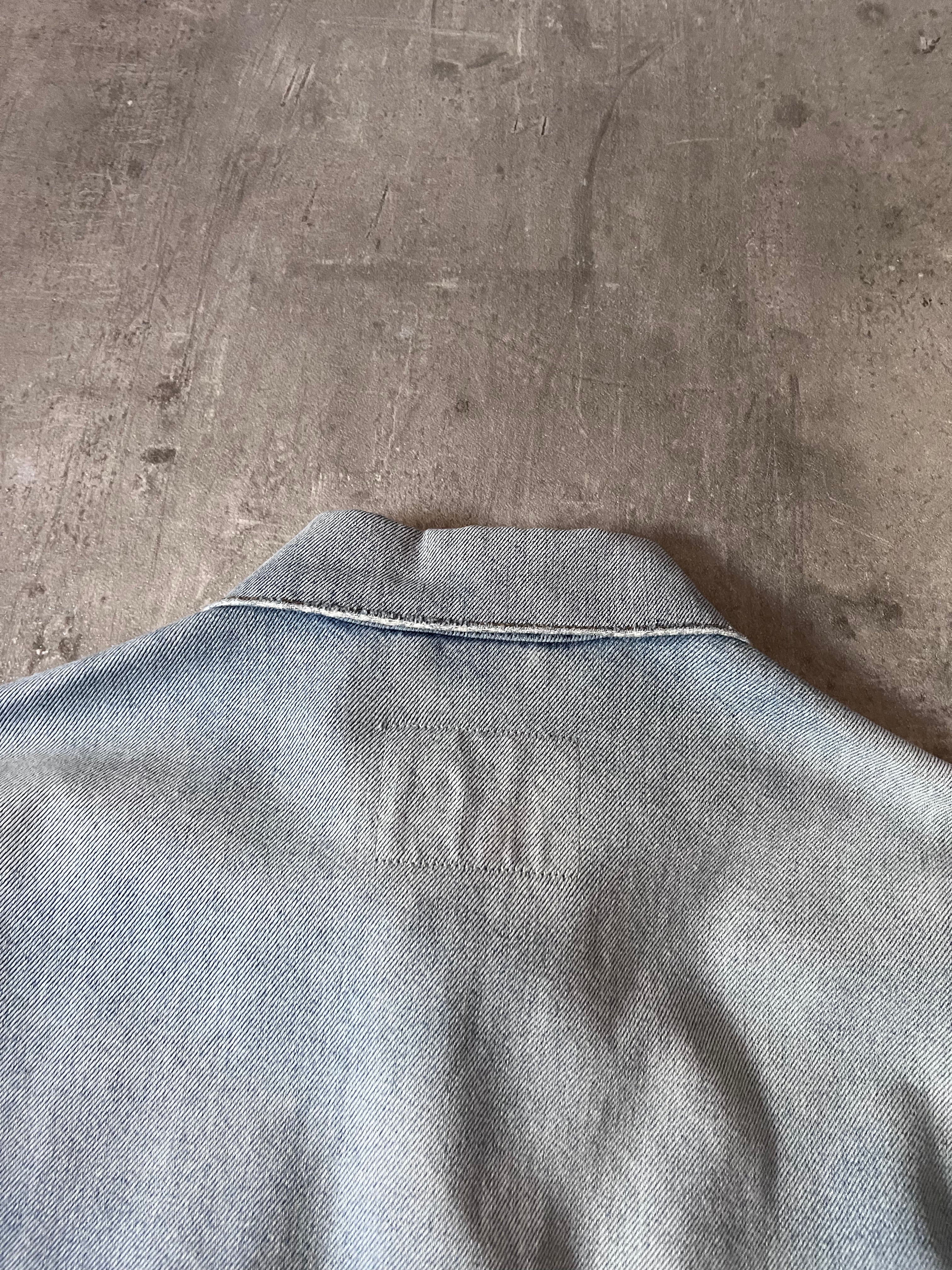 2014 Alexander McQueen Denim Jacket Blue Men - L
