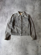 90s Helmut Lang Vintage Classic Denim Jacket Grey Women - S