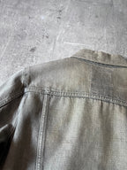 90s Helmut Lang Vintage Classic Denim Jacket Grey Women - S