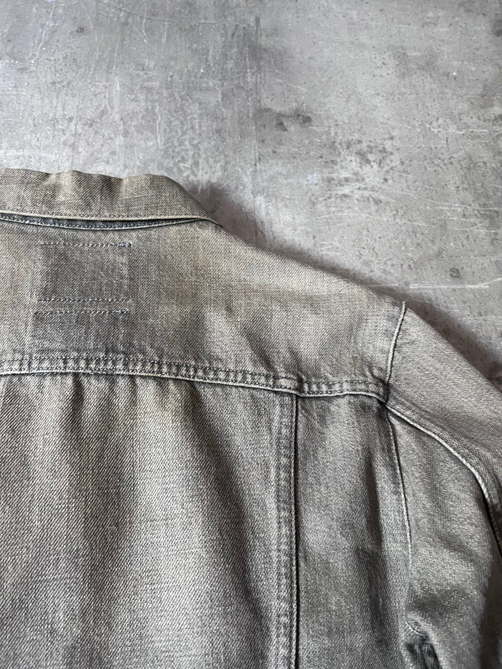 90s Helmut Lang Vintage Classic Denim Jacket Grey Women - S