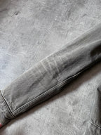 90s Helmut Lang Vintage Classic Denim Jacket Grey Women - S