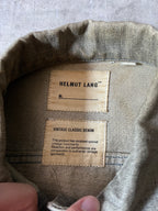 90s Helmut Lang Vintage Classic Denim Jacket Grey Women - S