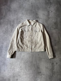 1998 Helmut Lang Corduroy Trucker Jacket Beige Men - S