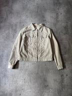 1998 Helmut Lang Corduroy Trucker Jacket Beige Men - S