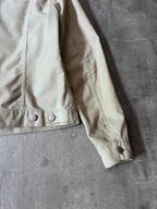 1998 Helmut Lang Corduroy Trucker Jacket Beige Men - S