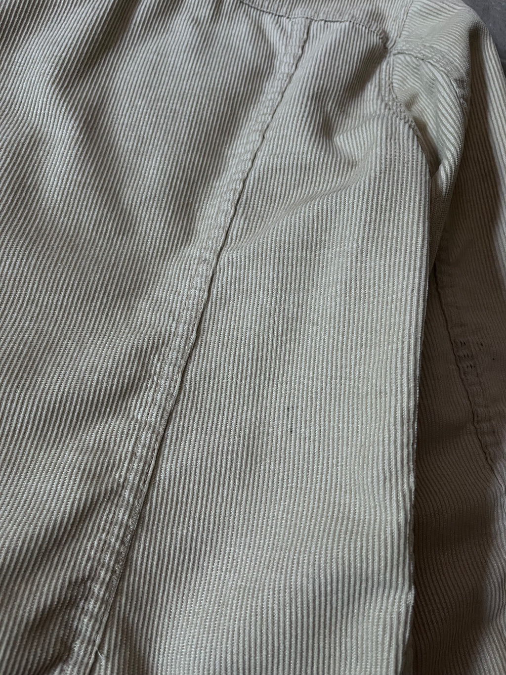 1998 Helmut Lang Corduroy Trucker Jacket Beige Men - S