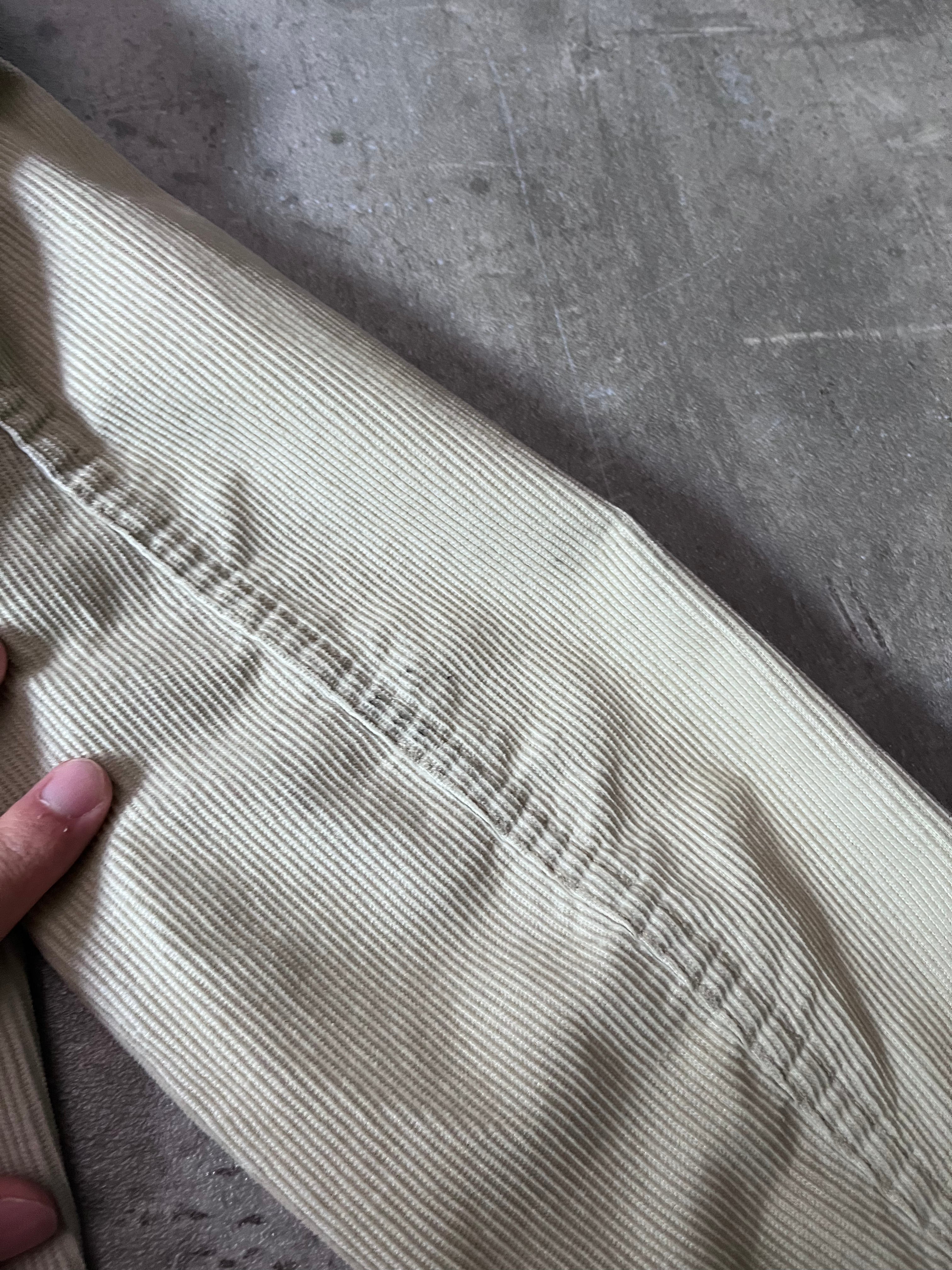 1998 Helmut Lang Corduroy Trucker Jacket Beige Men - S