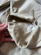 1998 Helmut Lang Corduroy Trucker Jacket Beige Men - S