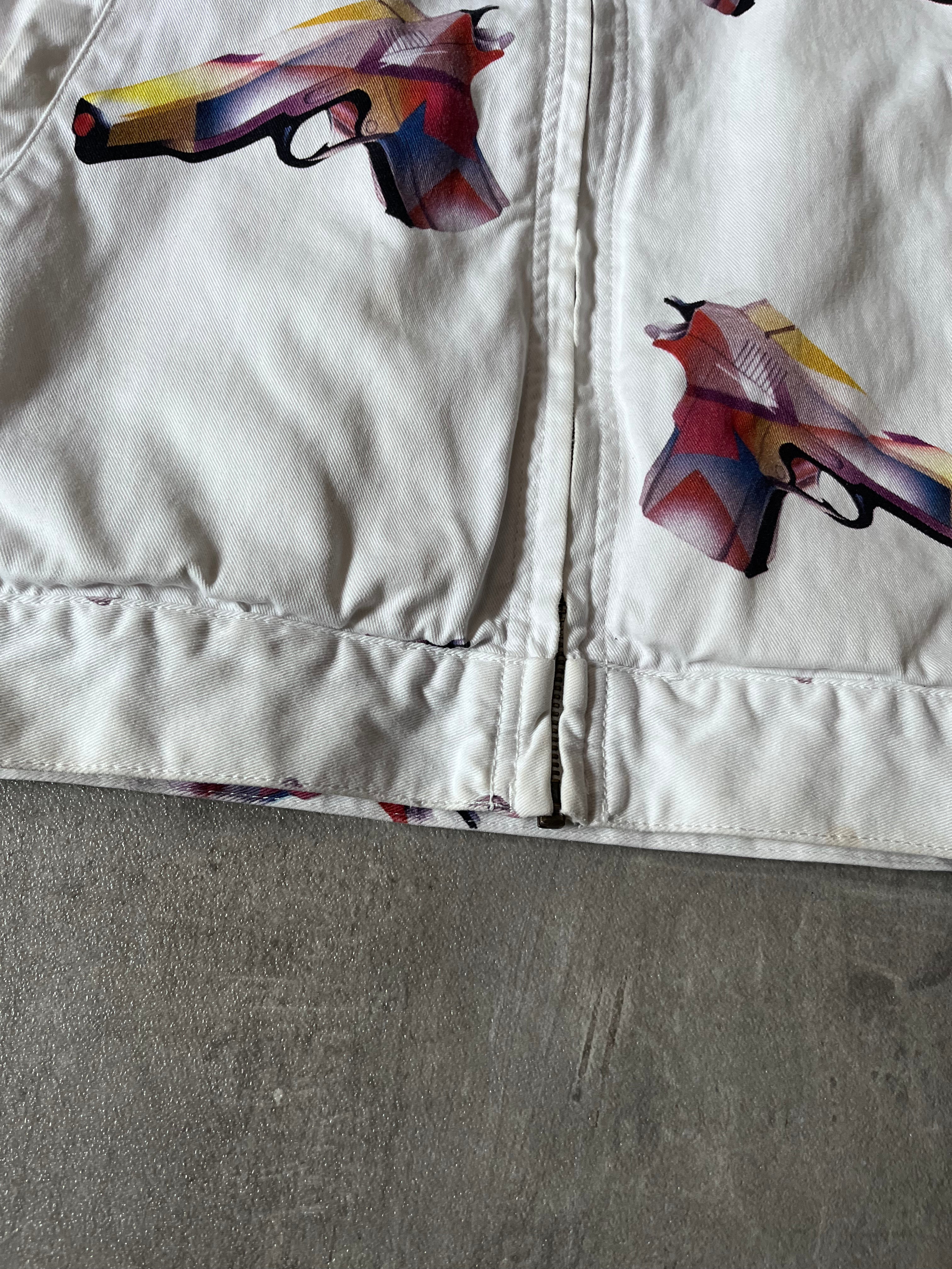 S/S 2016 Supreme Mendini Work Gun Jacket White Men - M