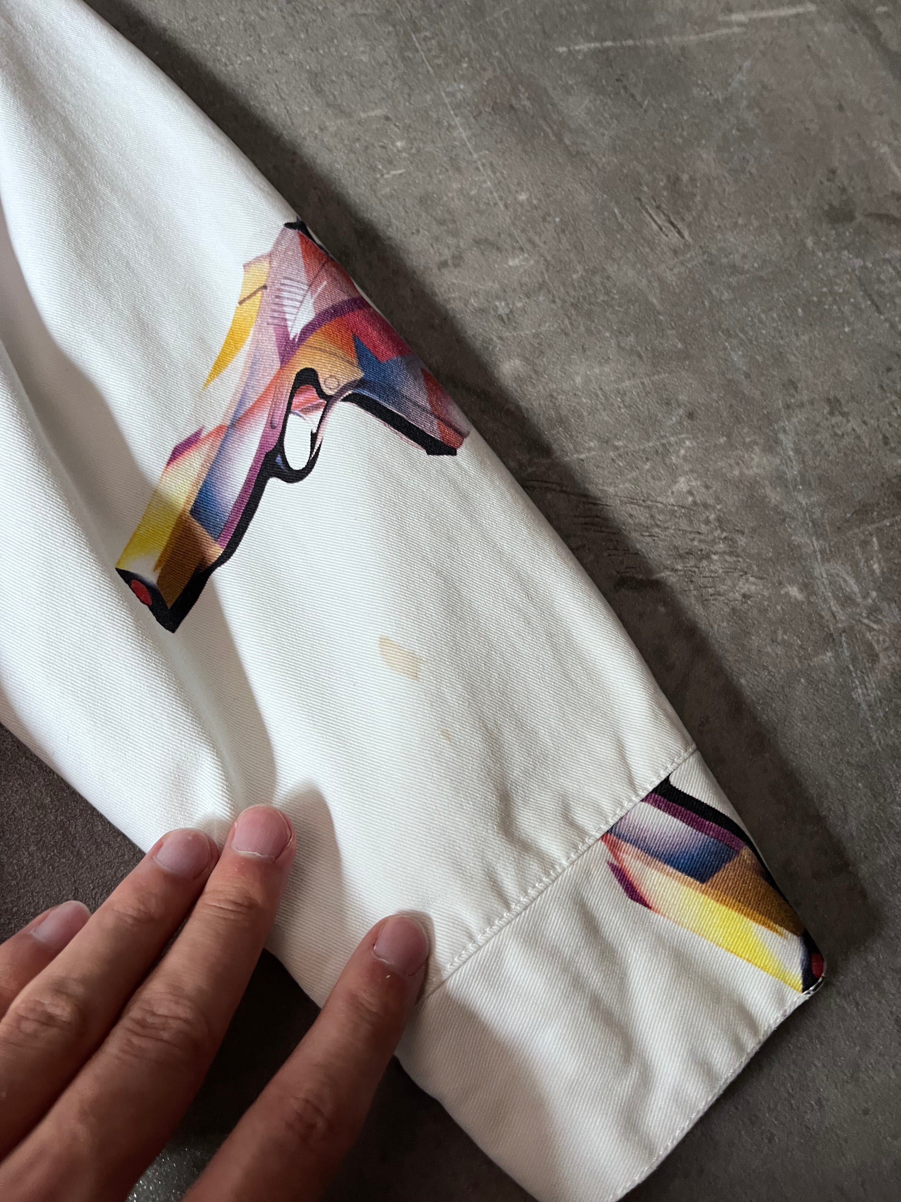 S/S 2016 Supreme Mendini Work Gun Jacket White Men - M