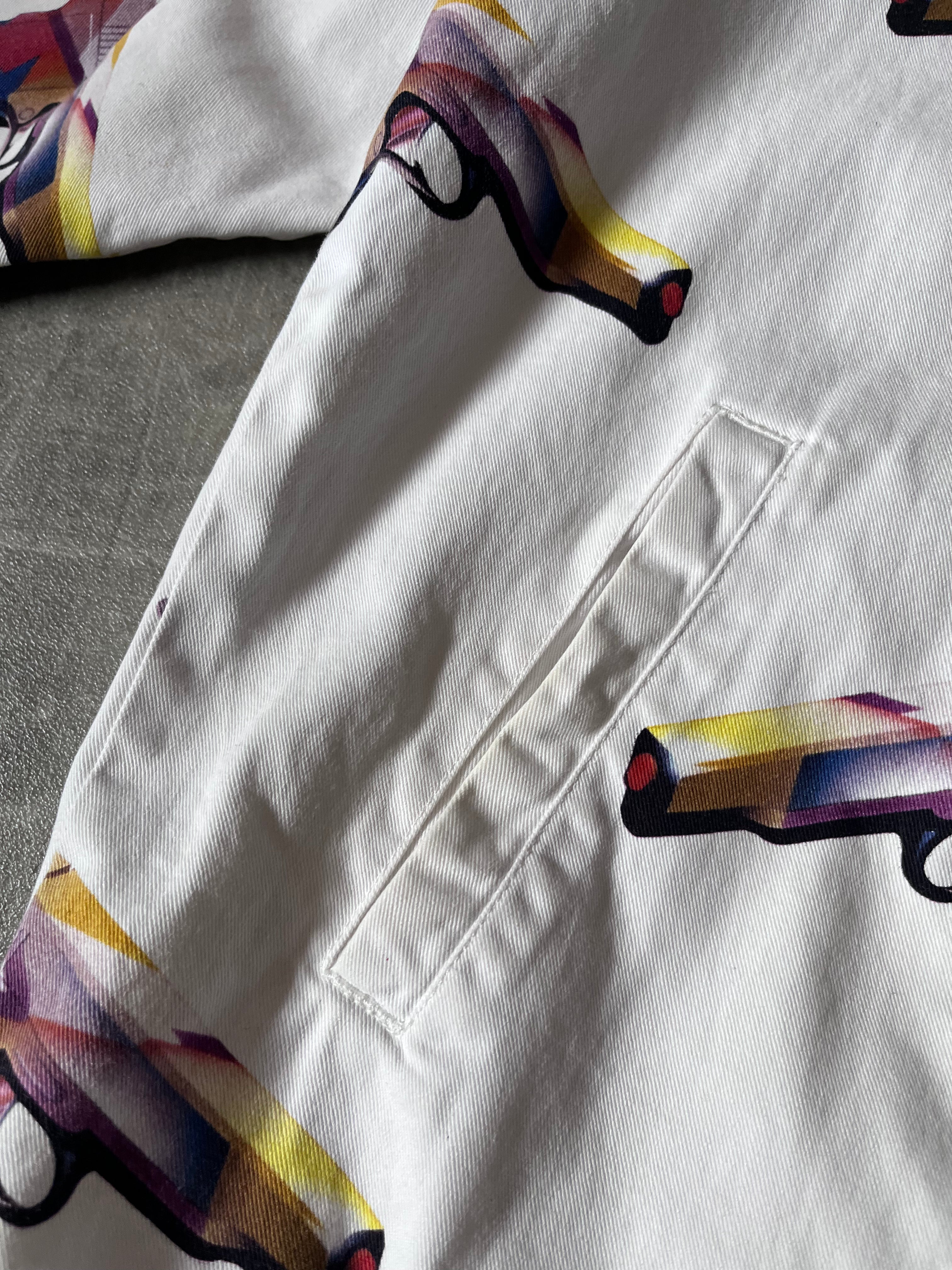 S/S 2016 Supreme Mendini Work Gun Jacket White Men - M