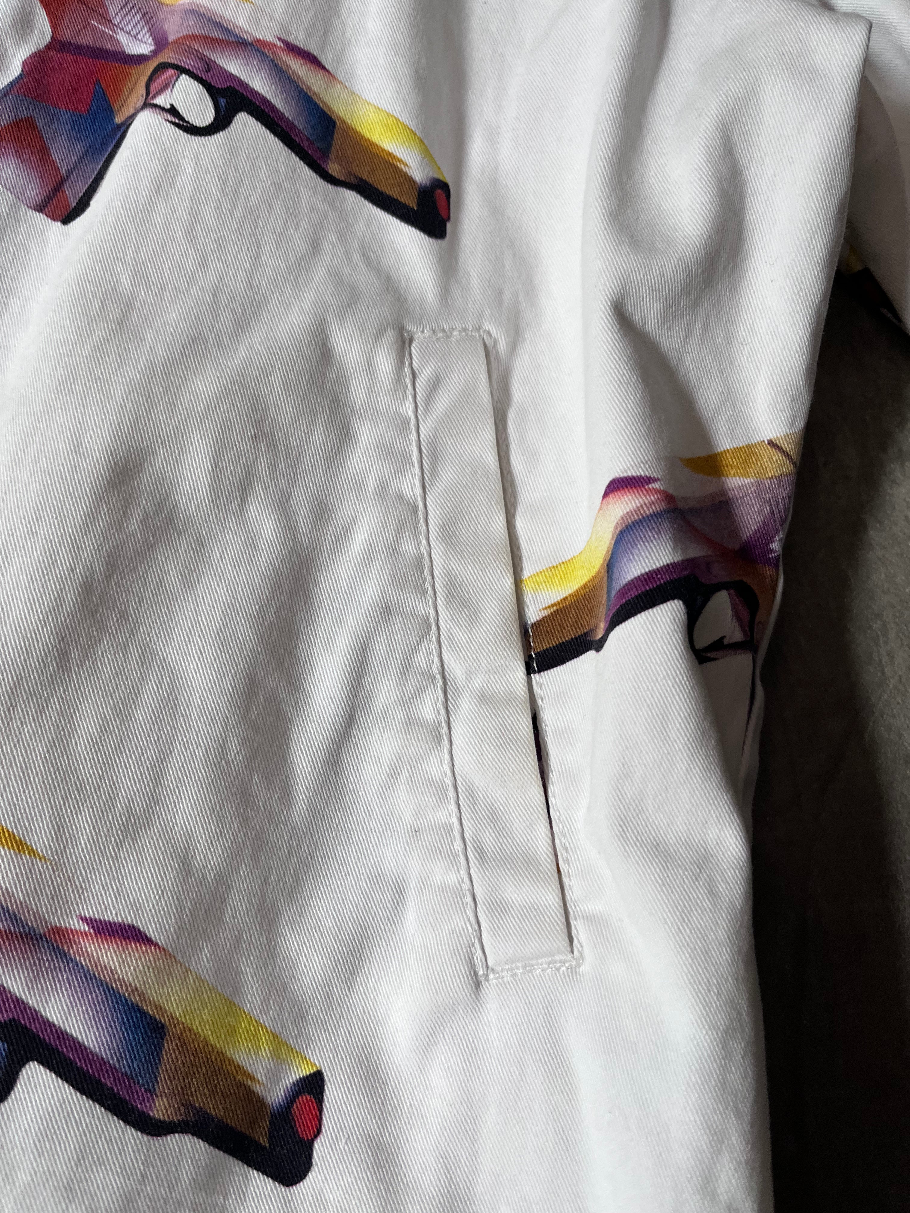 S/S 2016 Supreme Mendini Work Gun Jacket White Men - M