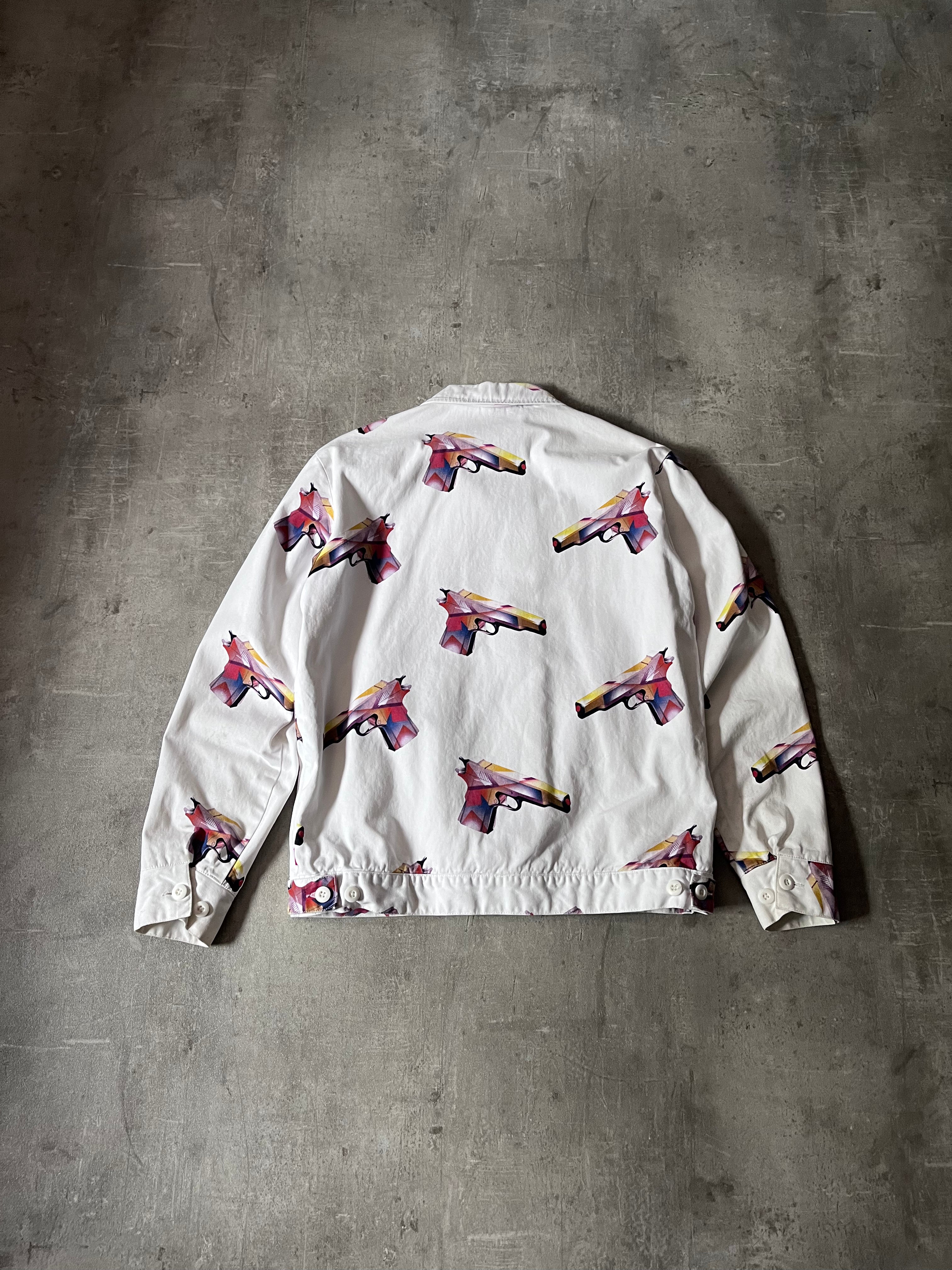 S/S 2016 Supreme Mendini Work Gun Jacket White Men - M