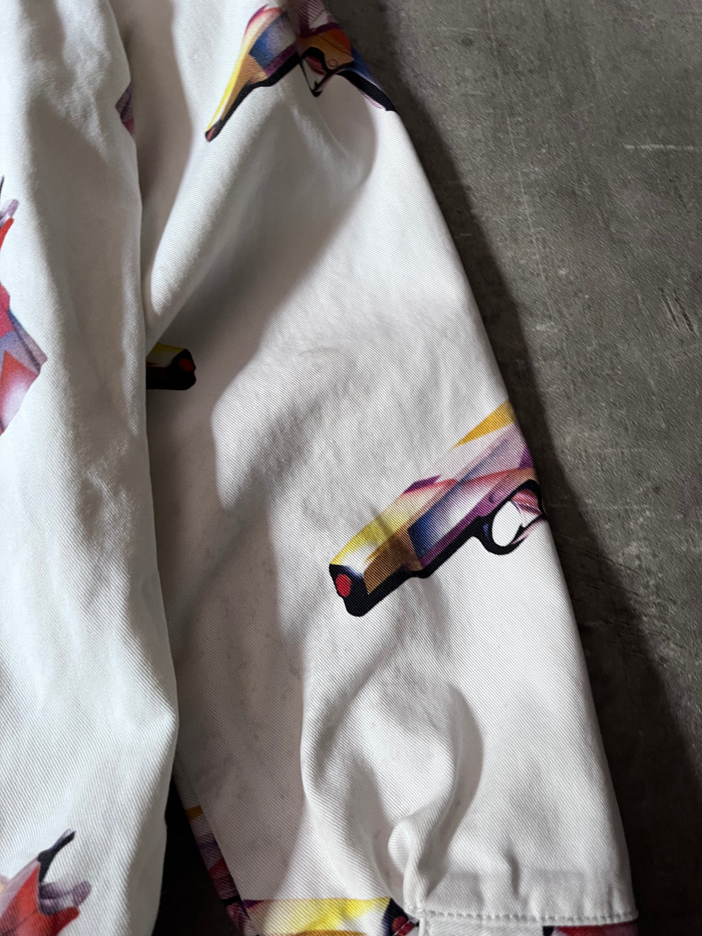 S/S 2016 Supreme Mendini Work Gun Jacket White Men - M