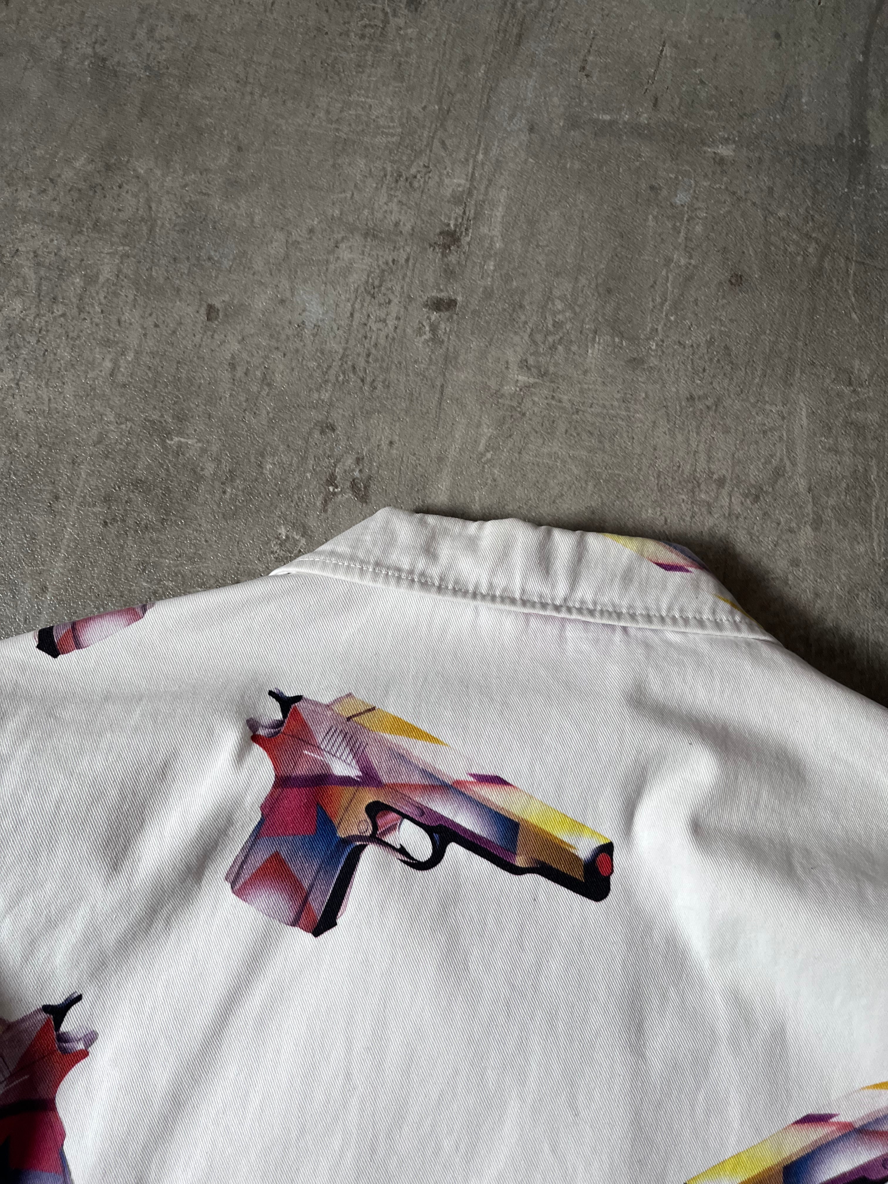 S/S 2016 Supreme Mendini Work Gun Jacket White Men - M
