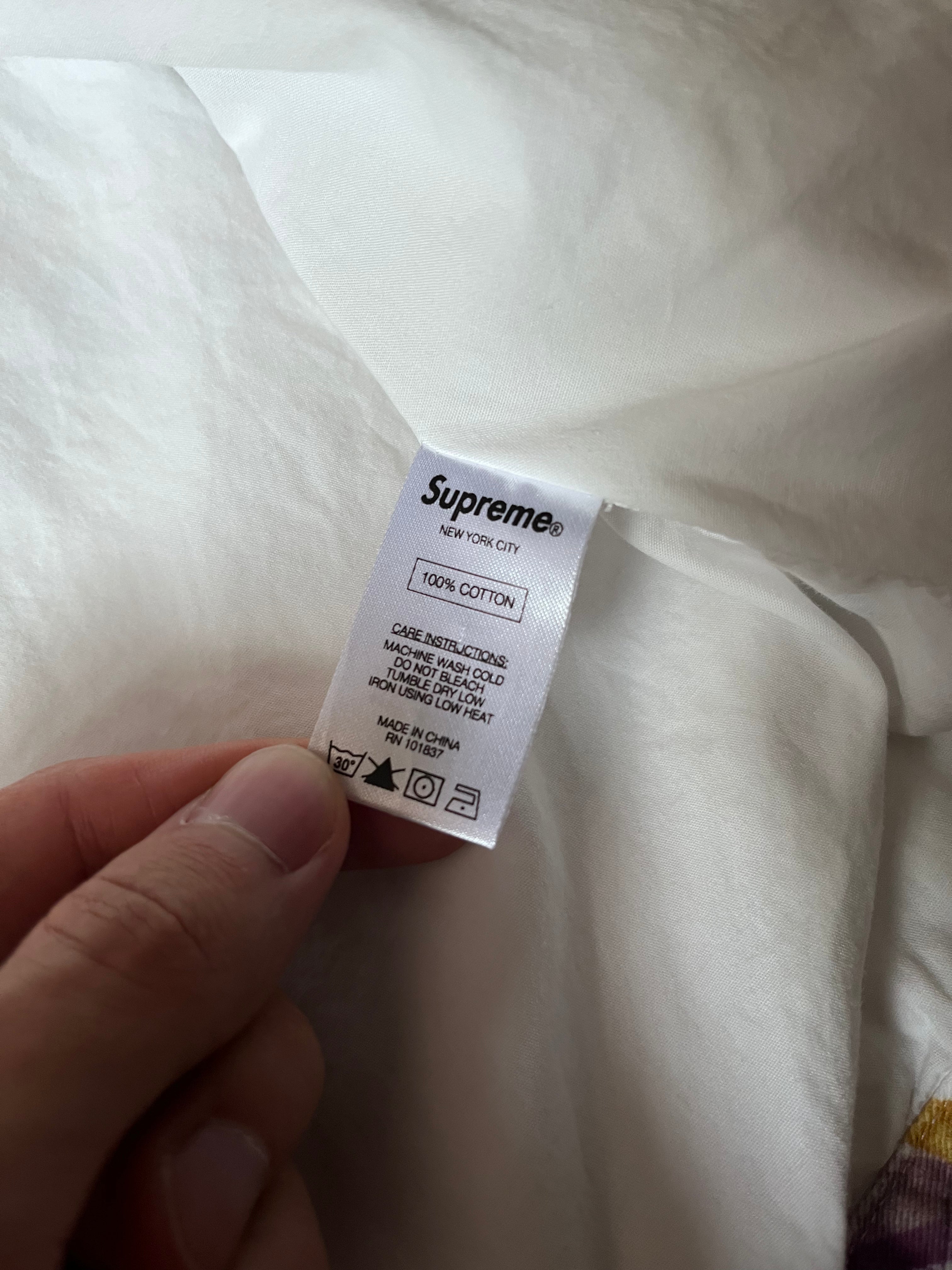 S/S 2016 Supreme Mendini Work Gun Jacket White Men - M