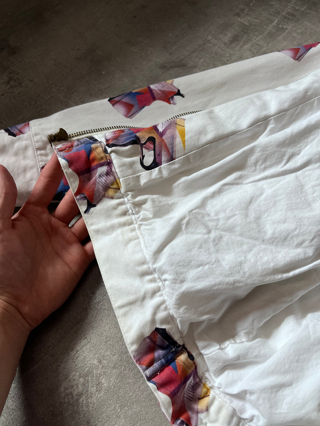 S/S 2016 Supreme Mendini Work Gun Jacket White Men - M