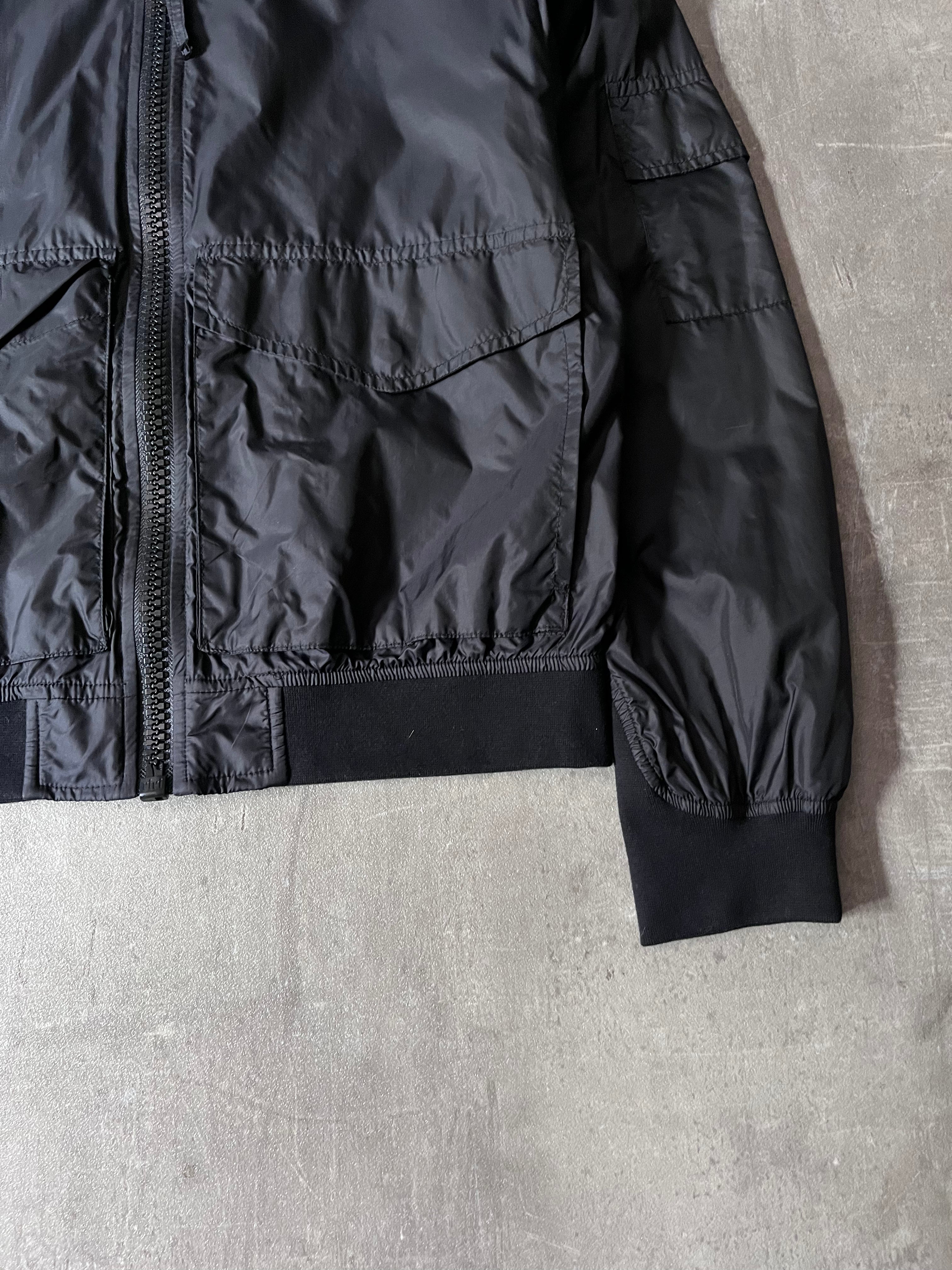 S/S 2016 Our Legacy Silky Nylon Big Zipper Jacket Black Men - M