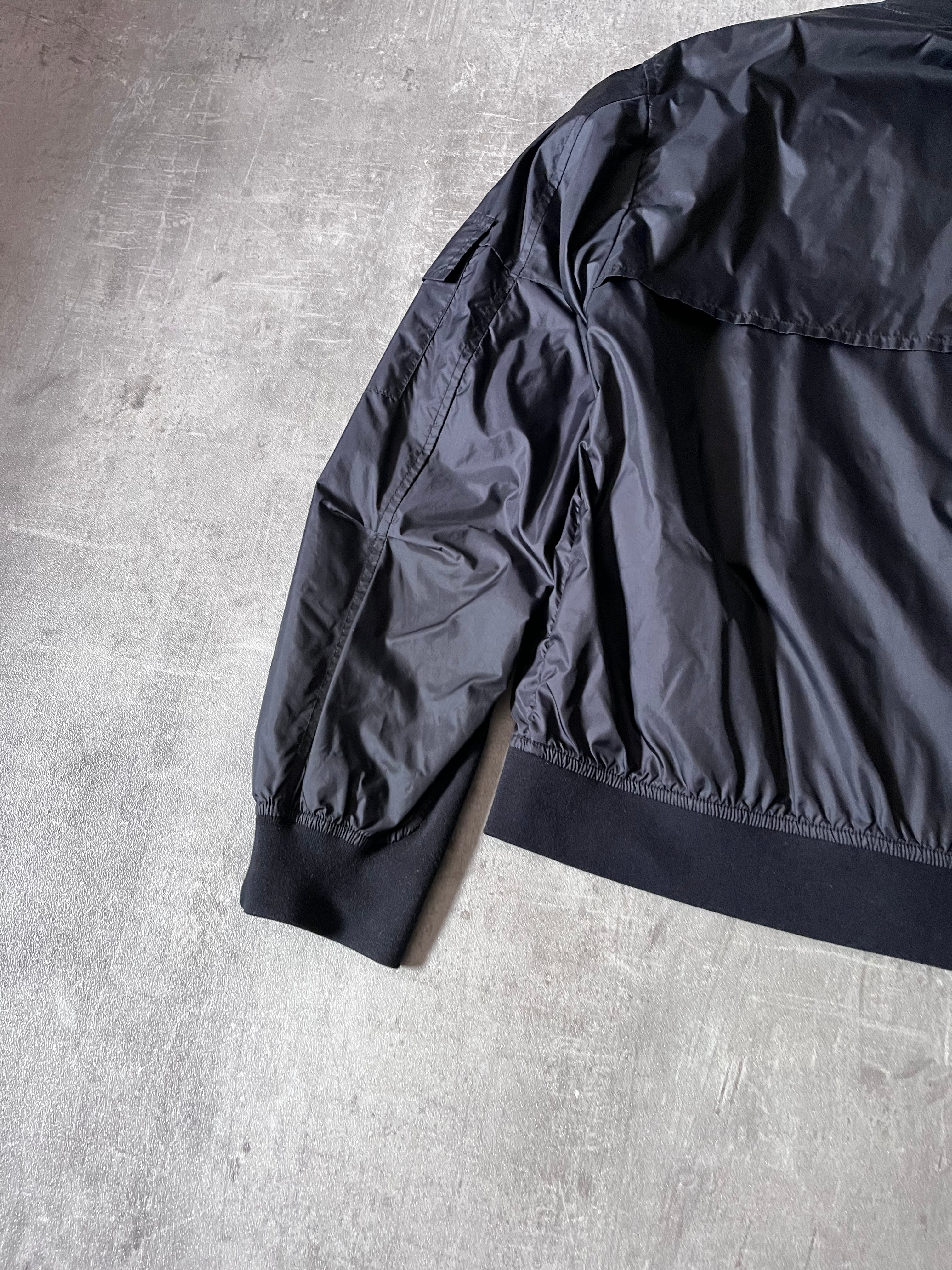S/S 2016 Our Legacy Silky Nylon Big Zipper Jacket Black Men - M