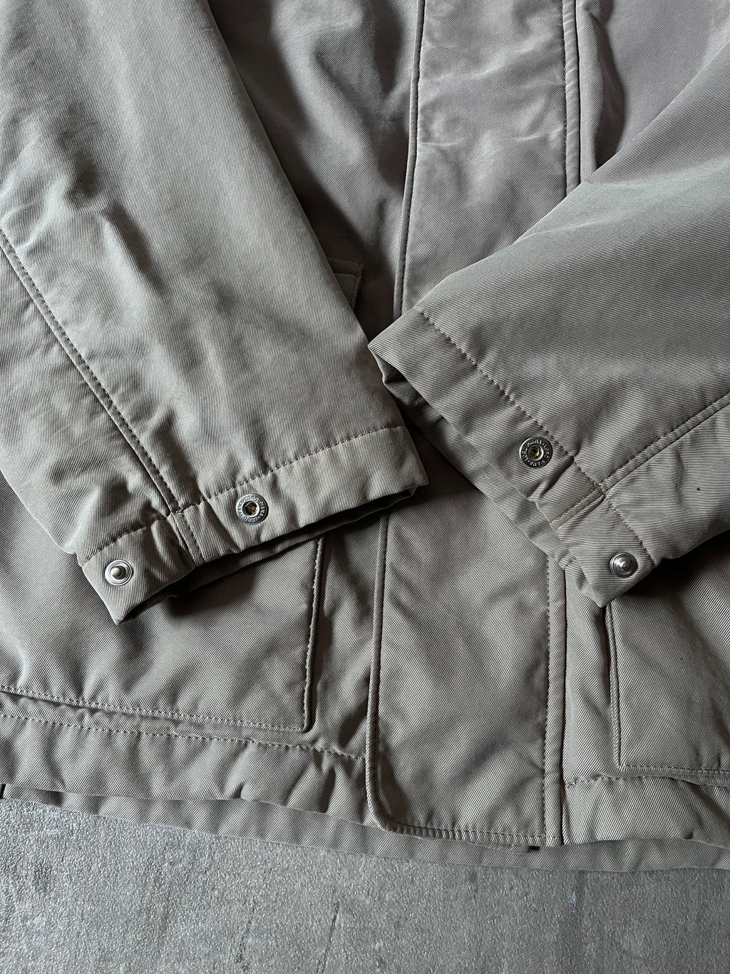 Loro Piana Storm System Coat Jacket Beige Men - S