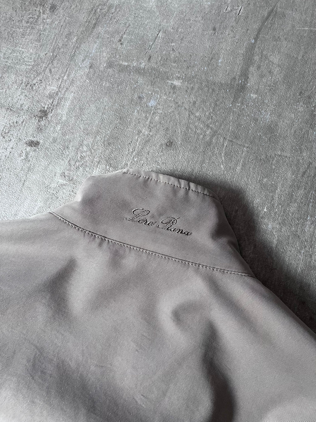 Loro Piana Storm System Coat Jacket Beige Men - S