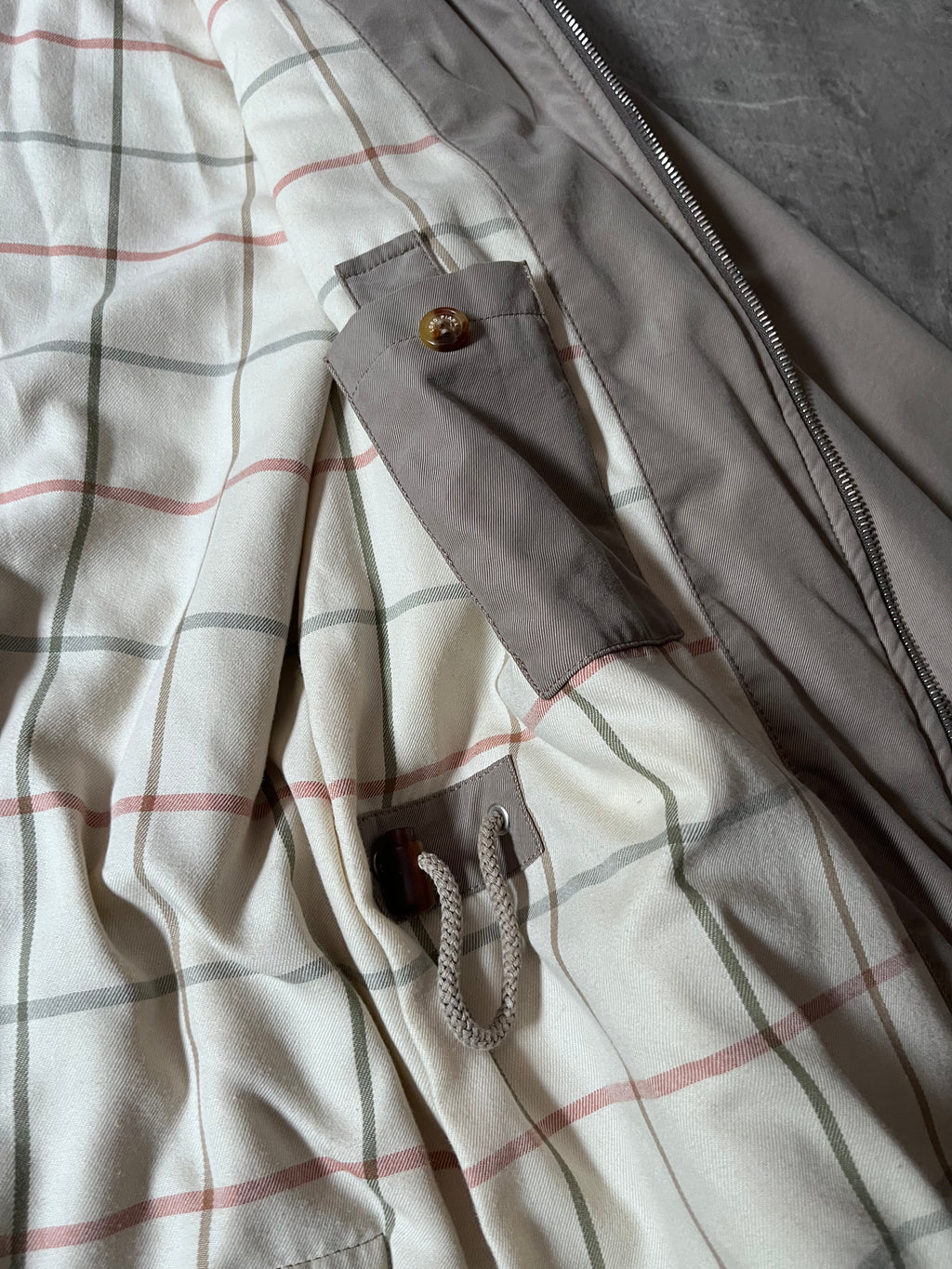 Loro Piana Storm System Coat Jacket Beige Men - S