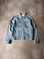 Our Legacy Light Denim Zip Jacket Blue Men - S