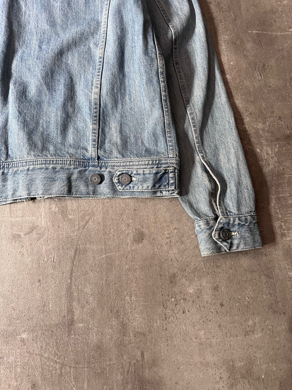 Our Legacy Light Denim Zip Jacket Blue Men - S