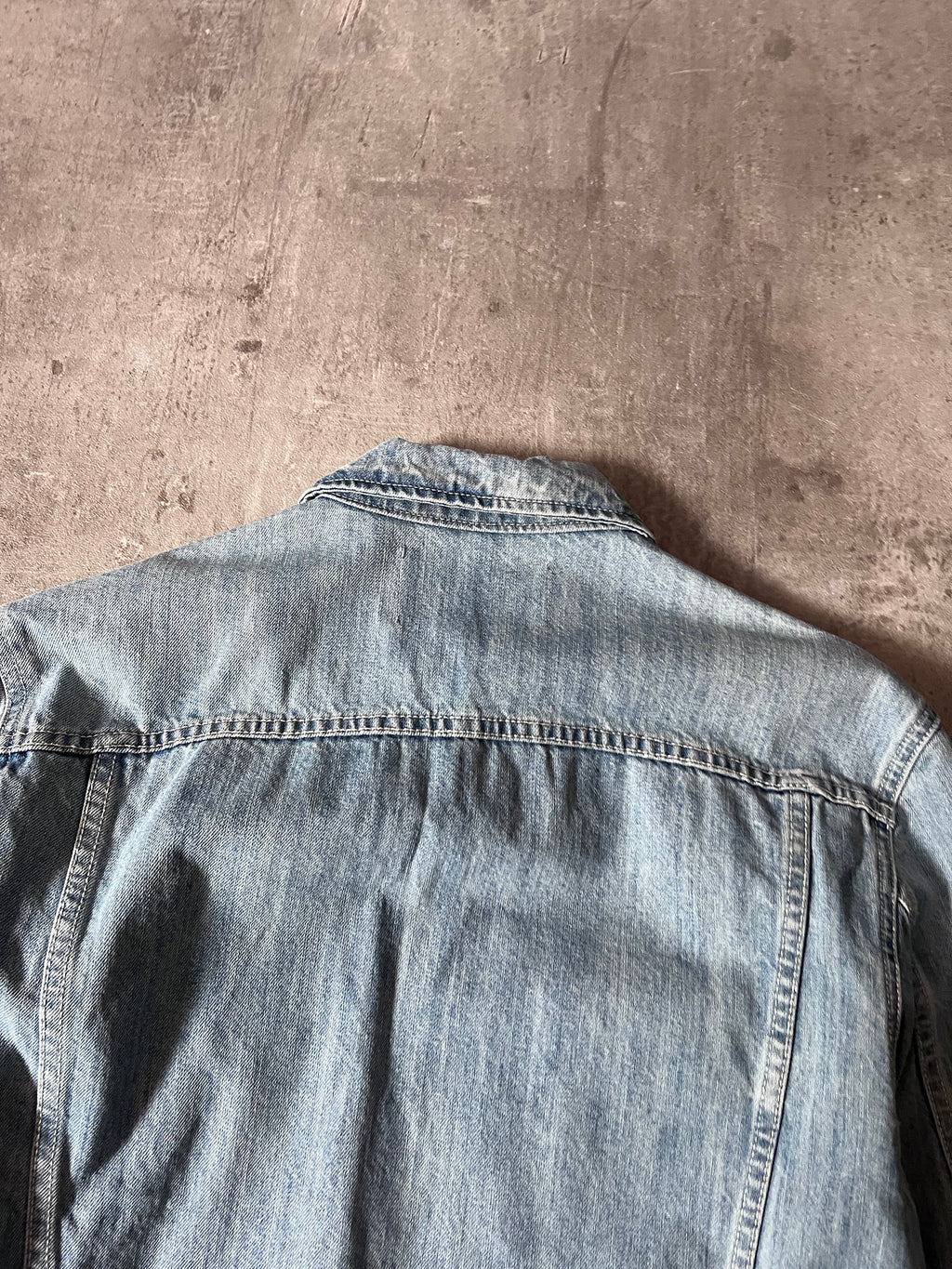 Our Legacy Light Denim Zip Jacket Blue Men - S