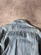 Our Legacy Light Denim Zip Jacket Blue Men - S