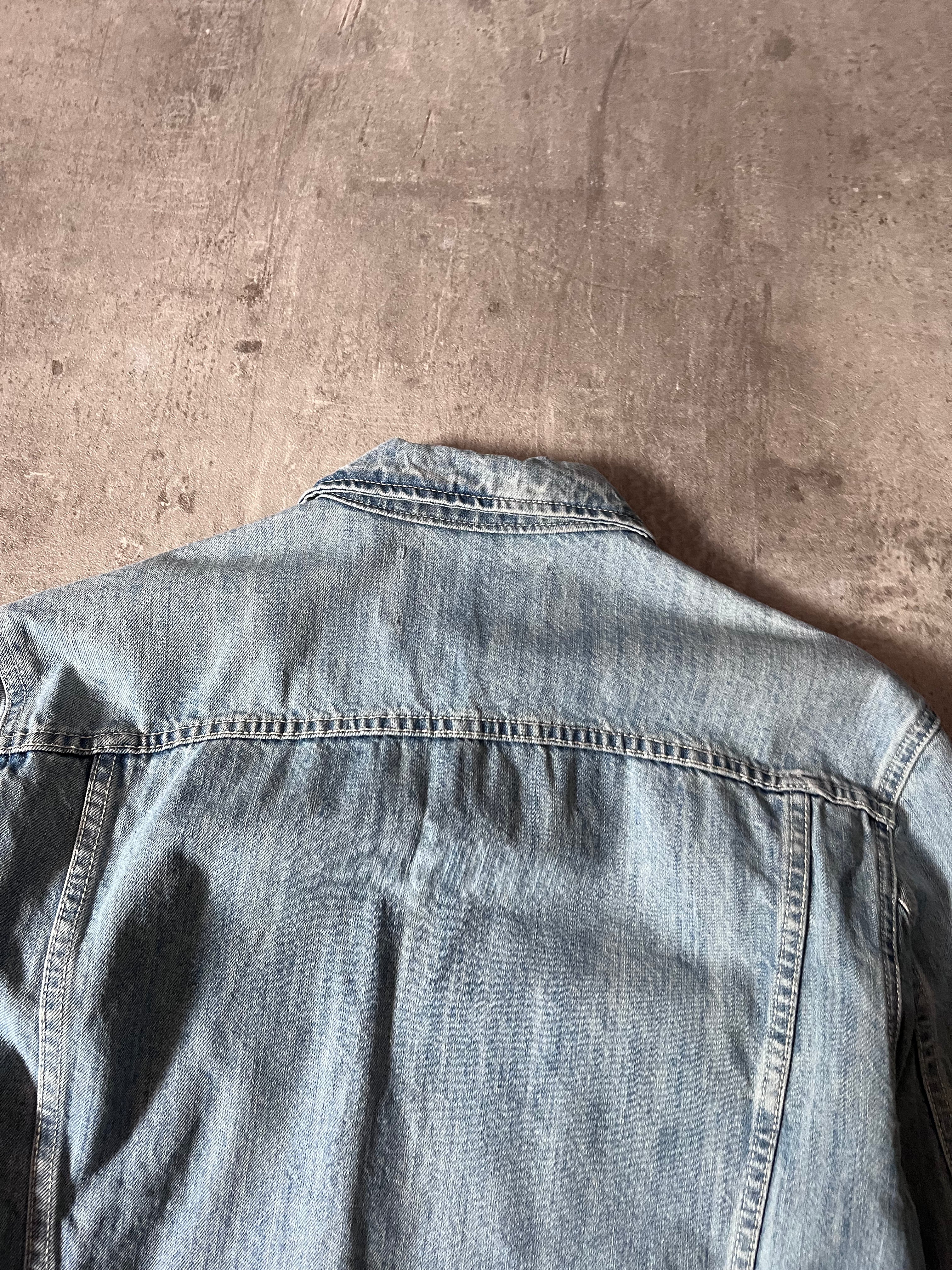 Our Legacy Light Denim Zip Jacket Blue Men - S