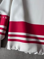 2021 Prada Ski Sport Sweatshirt White Red Men