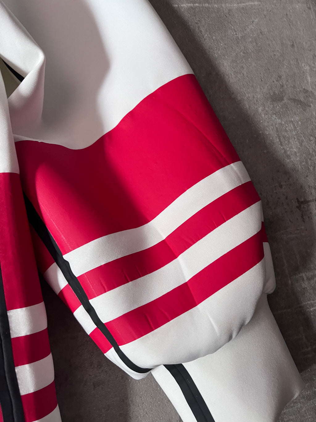 2021 Prada Ski Sport Sweatshirt White Red Men